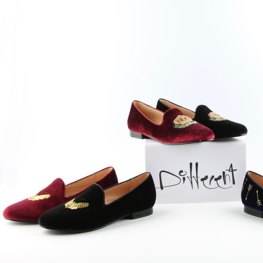 *LOT OF 3* Loafers velvet